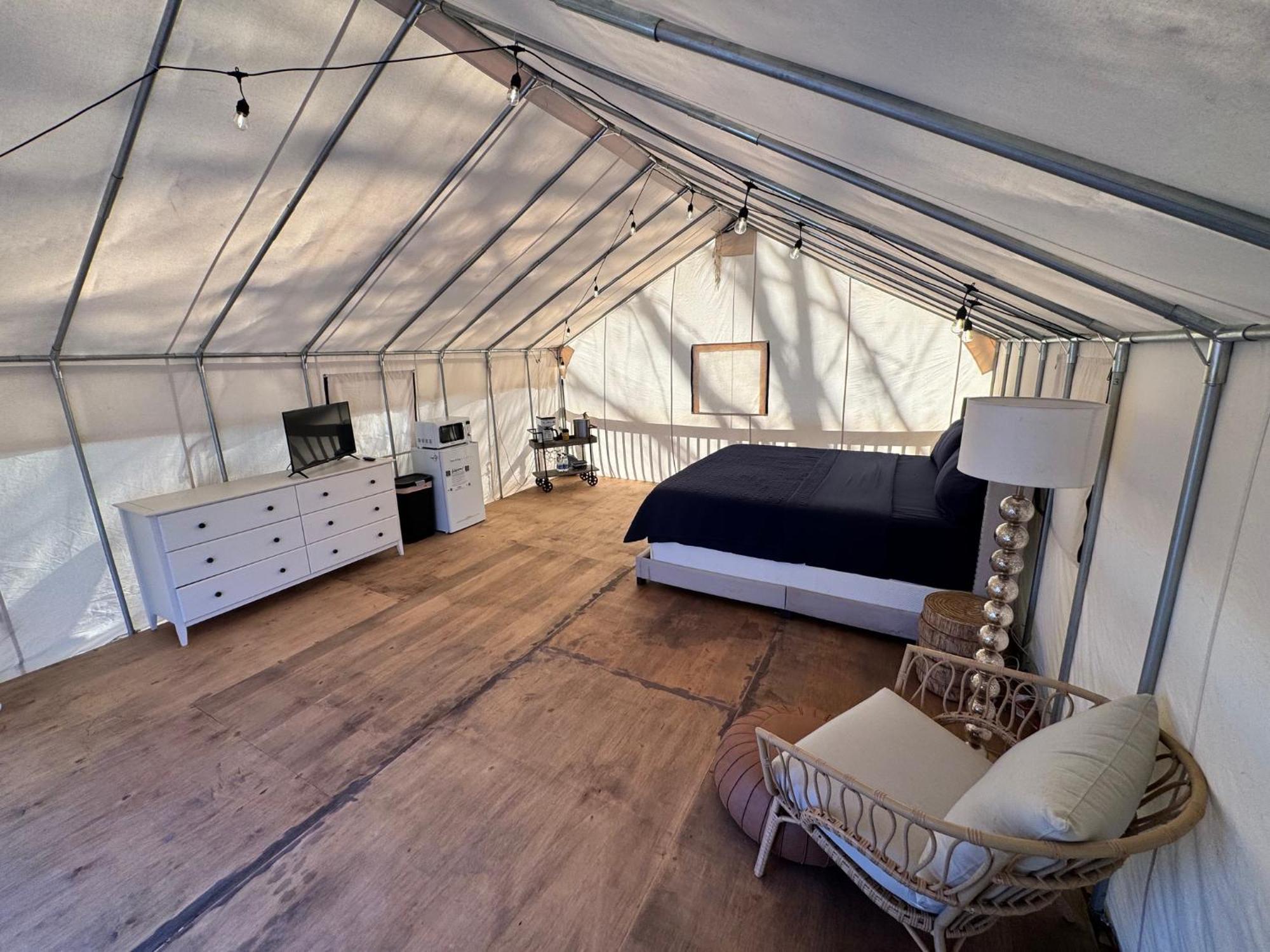 River Front Hallowed Horse Glamp Tent 2 * Stanton