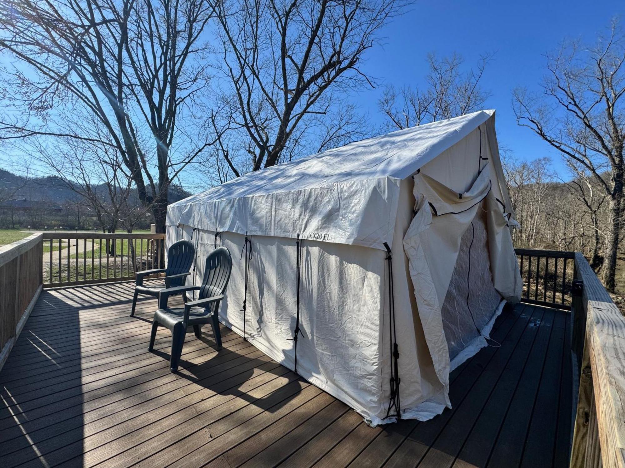 River Front Hallowed Horse Glamp Tent 2