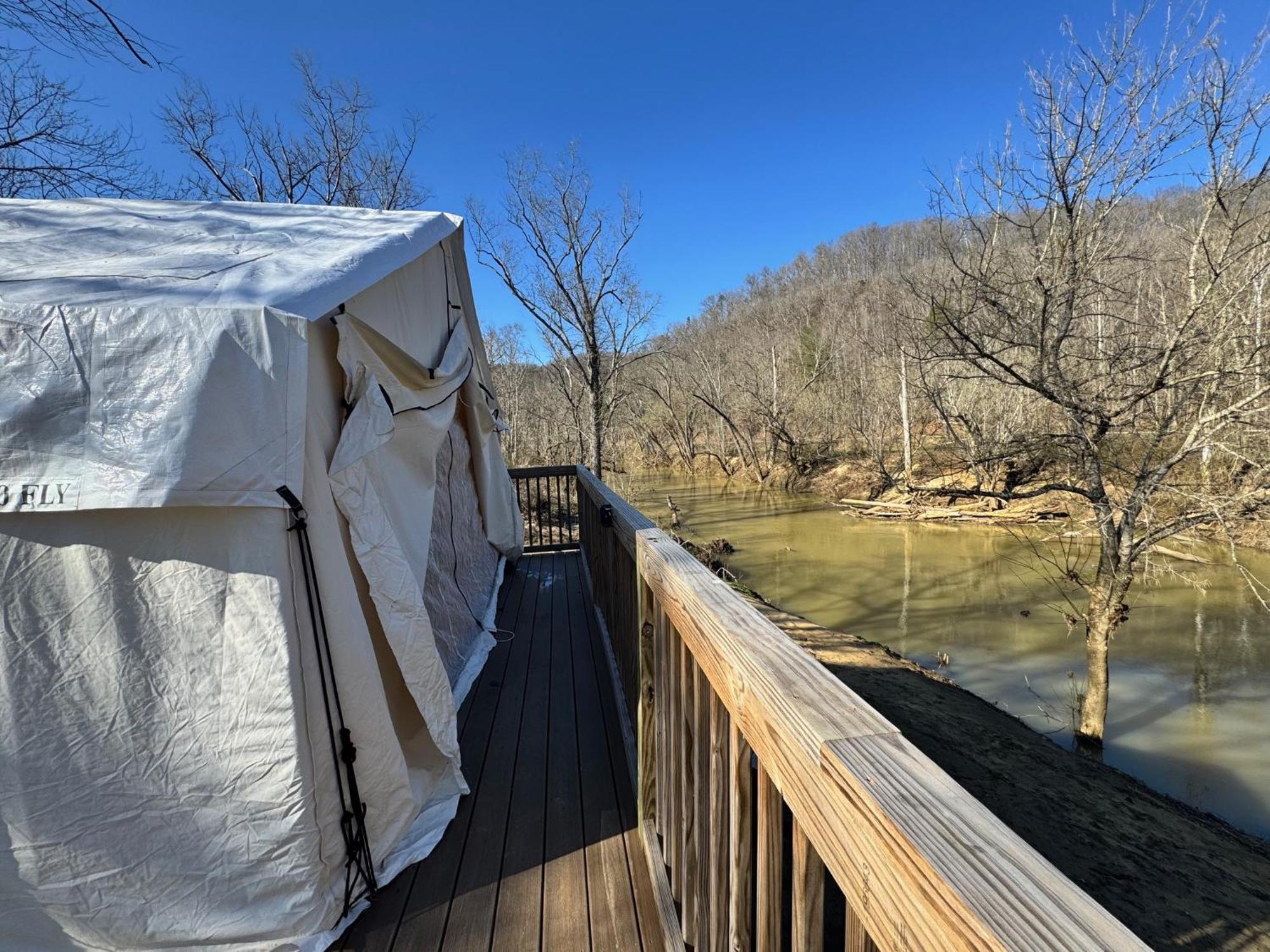 River Front Hallowed Horse Glamp Tent 2 *